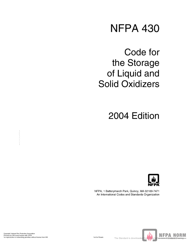 NFPA 430 PDF